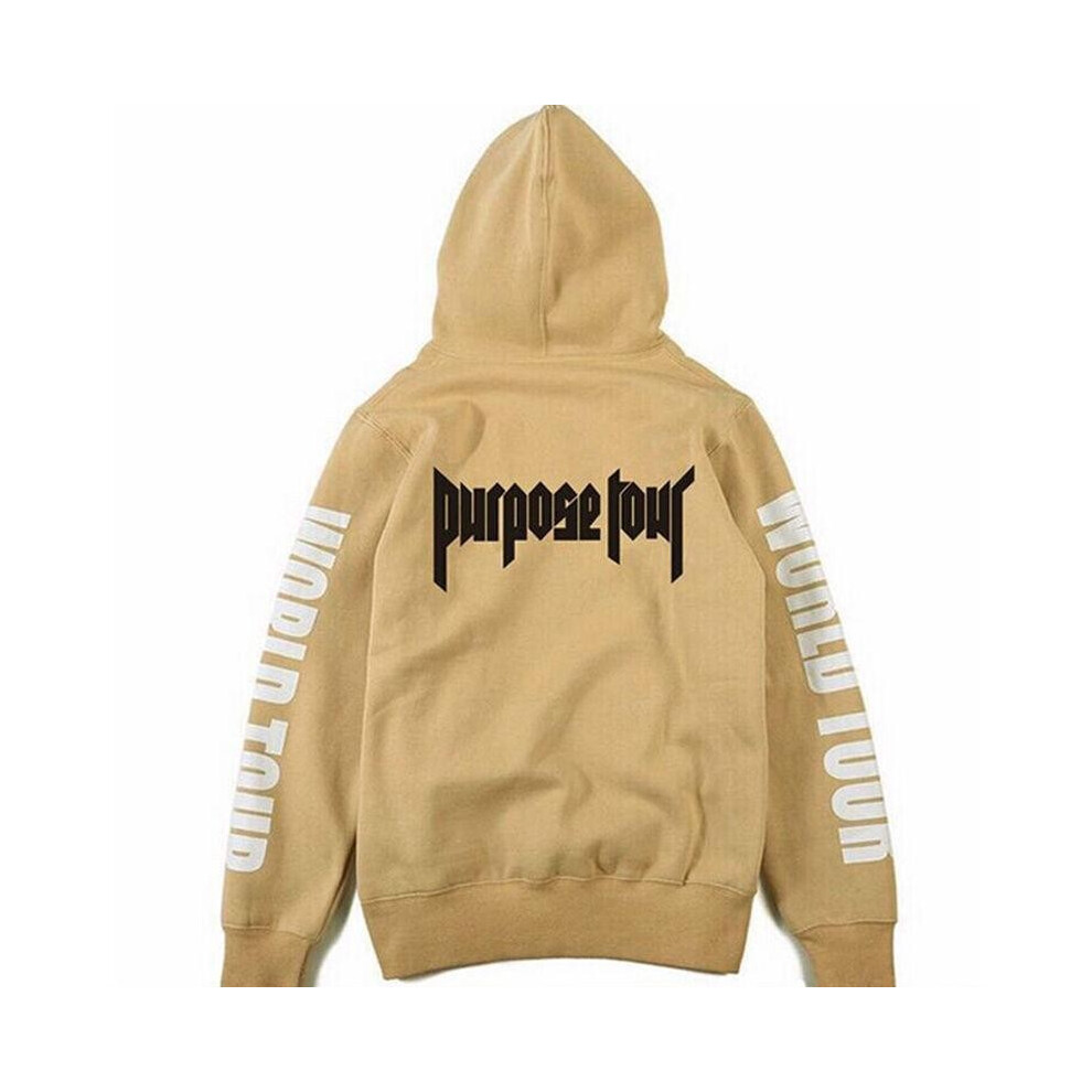 Pull sweat à capuche mode Justin Bieber Purpose The World Tour