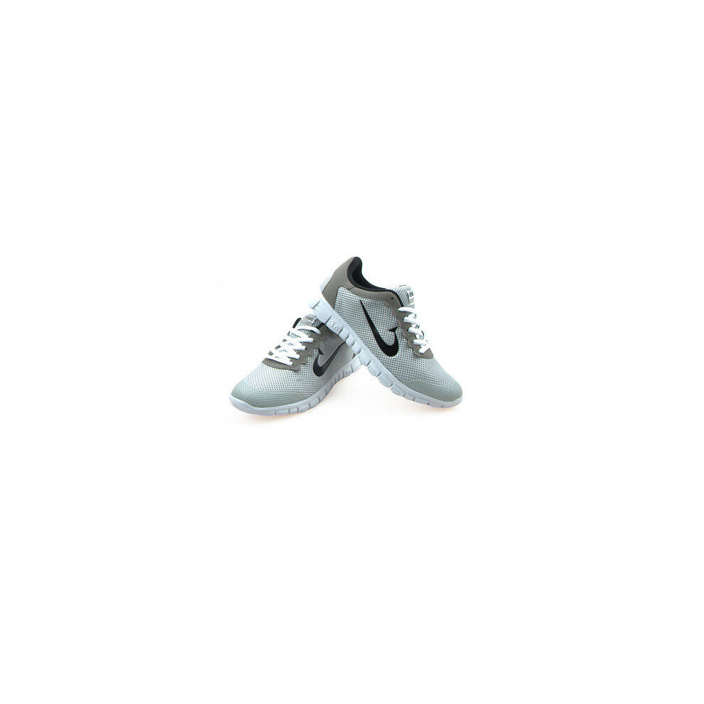 (Gris,EUR47=US10.5=UK10)Homme Femme Basket Course Absorbeur De Choc Fitness Gym Chaussures Sport 3948