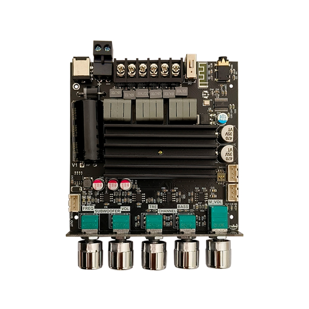 St21 Bluetooth Power Amplifier Board 2.1Channel 100W+100W+200W Subwoofer Tpa3221 Digital Module 4853482248646