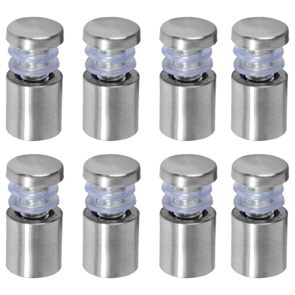 3/4 Dia X 1Inch(19X25mm) Standoff Screws Wall Mount Sign Holders Acrylic Glass Nails 8Pcs 4853482248912