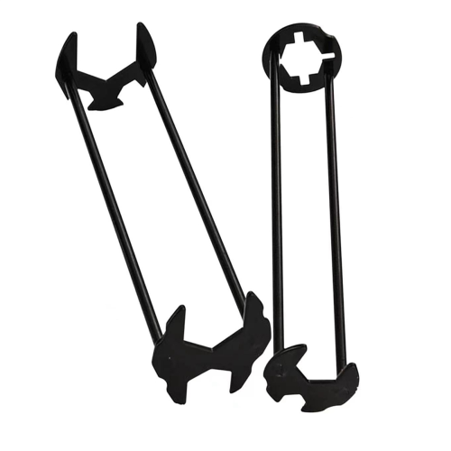 Clé d'évier, clé universelle pour robinetterie sous évier pour petits espaces, 2 pièces 2