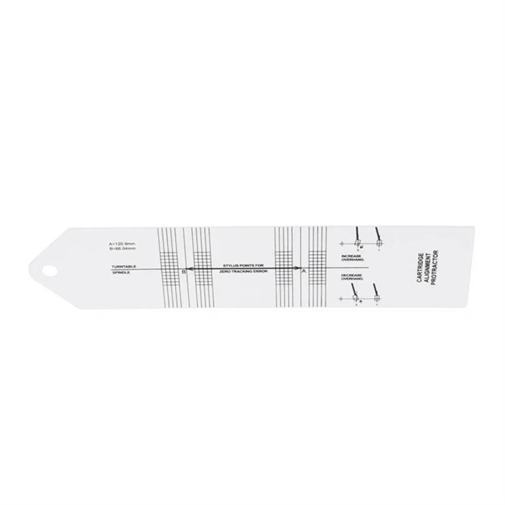 Pickup Calibration Distance Gauge Protractor Record Lp Vinyl Turntable Phonograph Phono Stylus Alignment 4853482253374