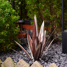 Large Tequila Rustic Sculpture, Metal Agave Plants for Outdoor Patio Yard, Home Decor Hand Painted Agave,B