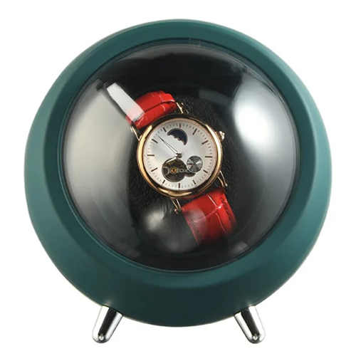 Scatola avvolgitore per orologi automatici (verde)
