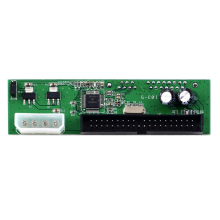 1 adaptador convertidor de 7+15 pines SATA hembra de 2,5 a IDE de 3,5 pulgadas macho de 40 pines para ATA 133 100 HDD CD DVD Serial