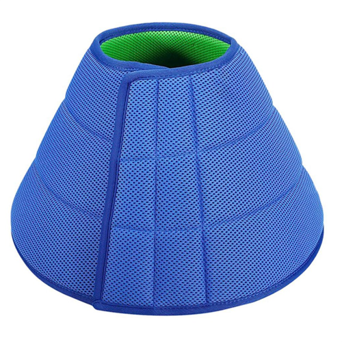 Collar cónico protector para heridas para perros L