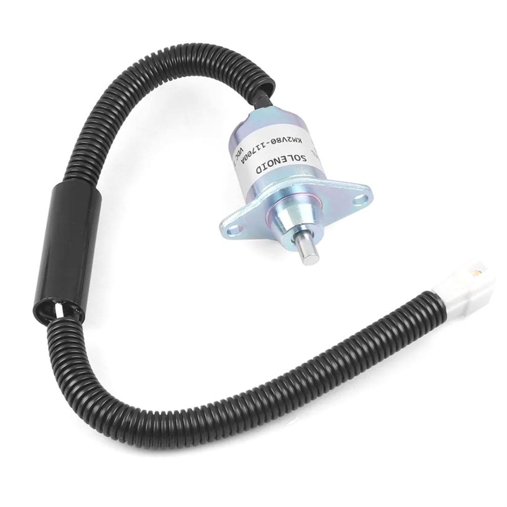 Km2v80-11700A 12V Fuel Shut Off Solenoid Valve For Diesels Engine Generator Oil Stop 4853482260198