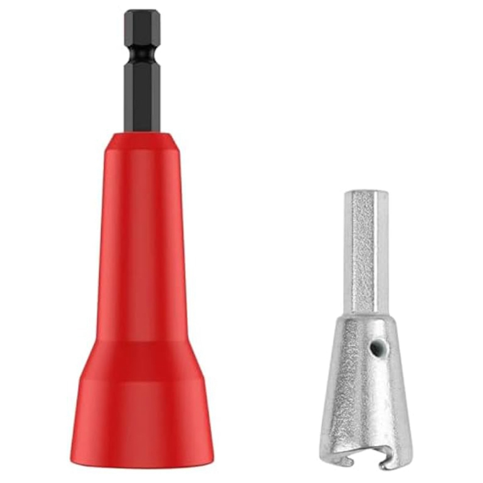 2Pcs Wire Twister Tool For Drill,Wire Twister,Wire Twisting Tool, Connector Socket With 1/4Inch Chuck 4853482264387
