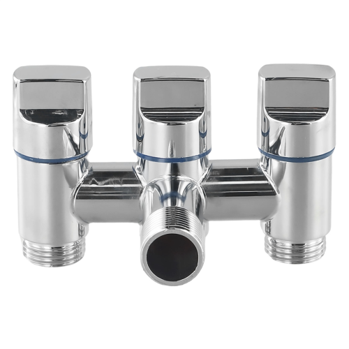 3 Way Angle Valve Improve the Functionality of Your Home or Commercial Spaces with Three Diverter Valve,A