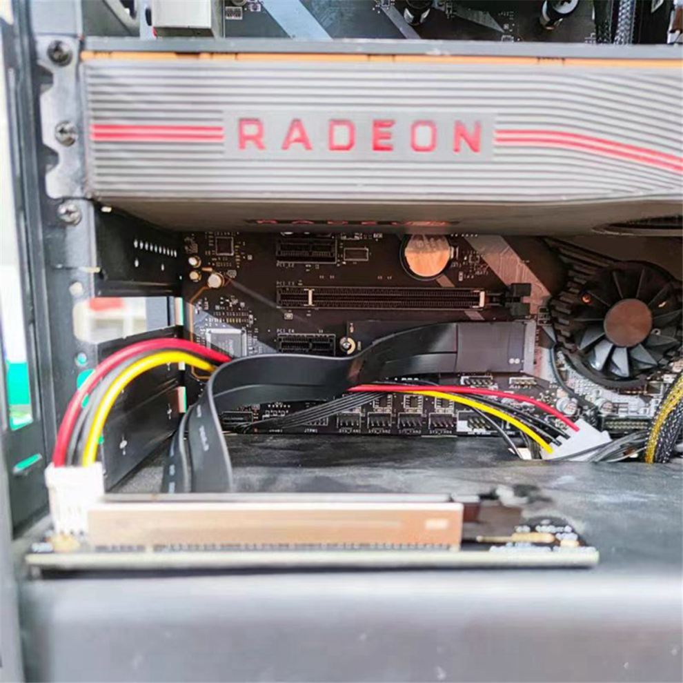 Cavo Adattatore Nvme A Pcie X16 M.2 - Adattatore Di Estensione Mkey 16X Cavo Per Scheda Grafica Esterna Con Interfaccia M2, 30 Cm