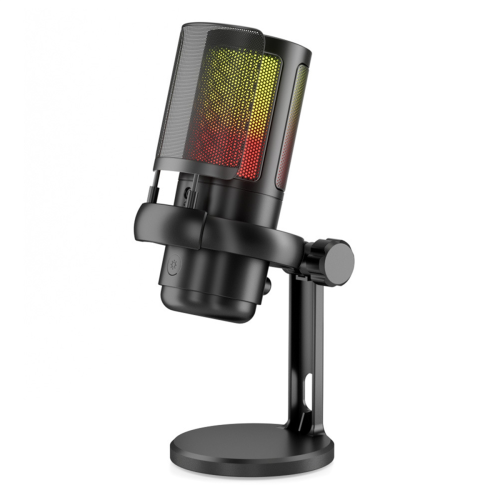 Gaming RGB Microphone, USB PC Mic for Streaming, Podcasts, Recording, Condenser Computer Desktop on // 2