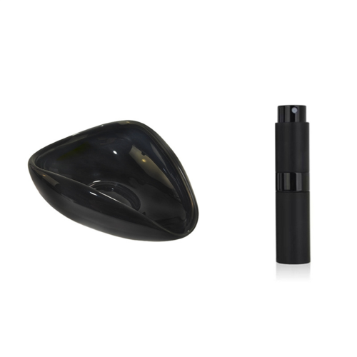 Coffee Bean Dosing Cup and Bottle Kit for Espresso,Coffee Bar Accessories,Ceramic Single Tray 1