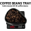 Coffee Bean Dosing Cup and Bottle Kit for Espresso,Coffee Bar Accessories,Ceramic Single Tray 5
