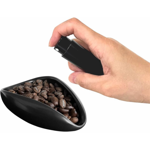 Coffee Bean Dosing Cup and Bottle Kit for Espresso,Coffee Bar Accessories,Ceramic Single Tray 2