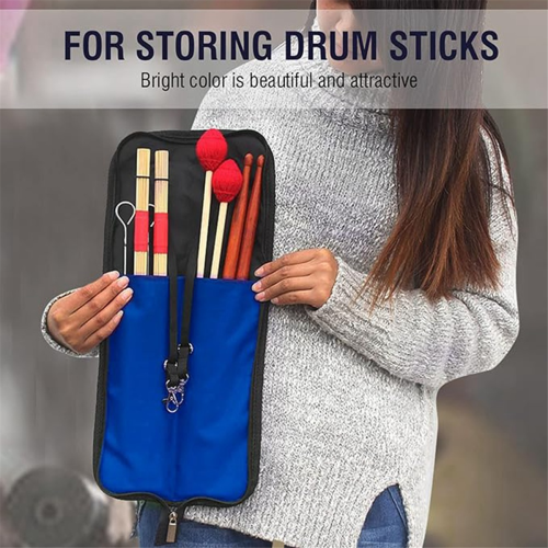Custodia per bacchette E, borsa, bacchette, bacchette per percussioni, borsa per bacchette con manico 2