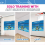 Pickleball Training Practicing Wall Stickers Dink Pad Practice Board Poster Rebounder Aid 5