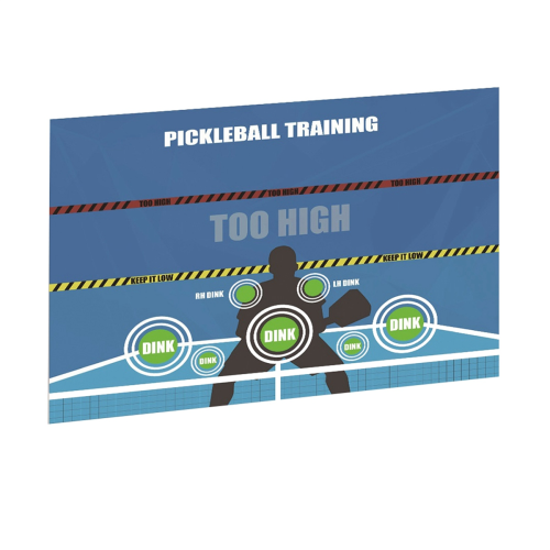 Pickleball Training Practicing Wall Stickers Dink Pad Practice Board Poster Rebounder Aid 2