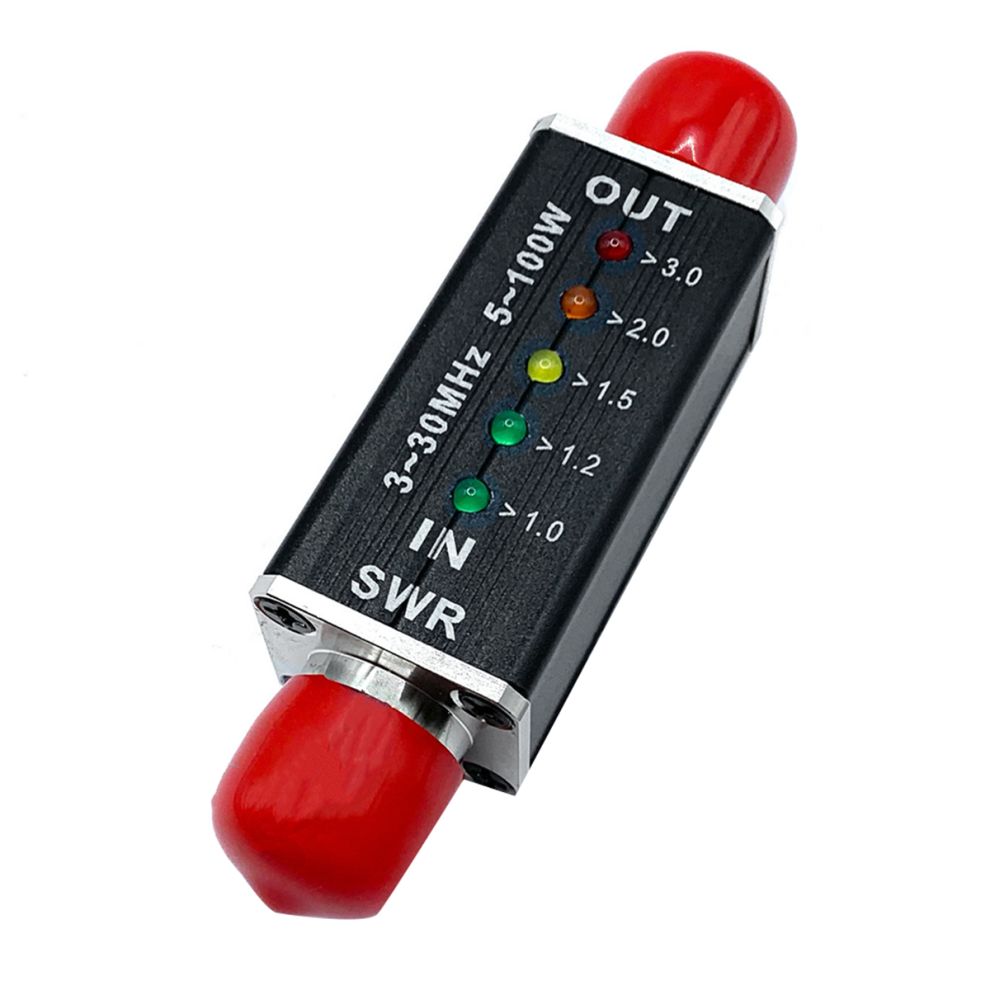 Swr Meter Swr&Power 3-30Mhz Frequency Range 100W For Various Shortwave Radio Equipment 4852431756591