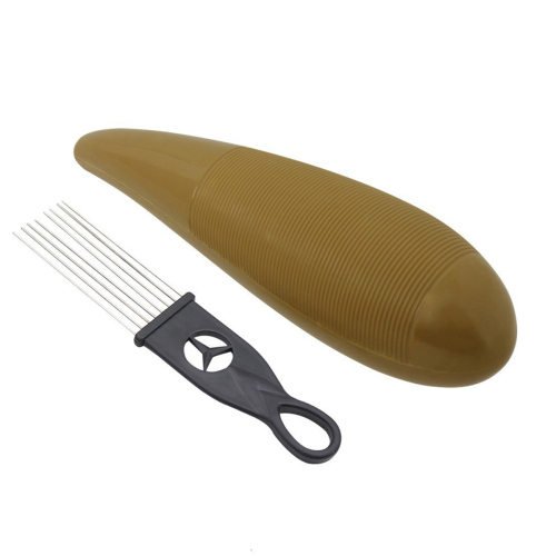 Guiro Instrument Fish Shaped Sand Drum Percussion with 1 Scraper Musical Training Tool Style B