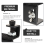 Pédale de levage électrique pour batterie, pad électronique, support pour basse (noir) 8