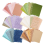 96 Sheets Textured Scrapbook Paper and Mesh Fabric Assorted Set,6 Pack Mixed Special for Scrapbooking Planner 1