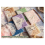 96 Sheets Textured Scrapbook Paper and Mesh Fabric Assorted Set,6 Pack Mixed Special for Scrapbooking Planner 6