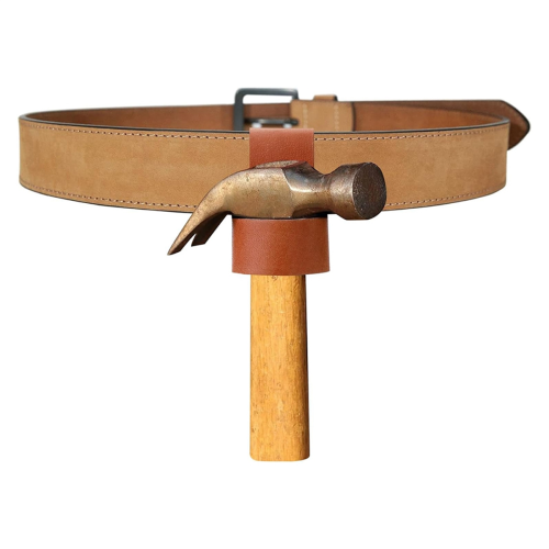 Leather Hammer Stand, Premium Stand with Belt Loop, Multi-Tool Small Ax Holder Case 2
