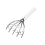 Small Nail Rake with Net Bag Shell Digging Tool Sea Catching Wooden Handle 3
