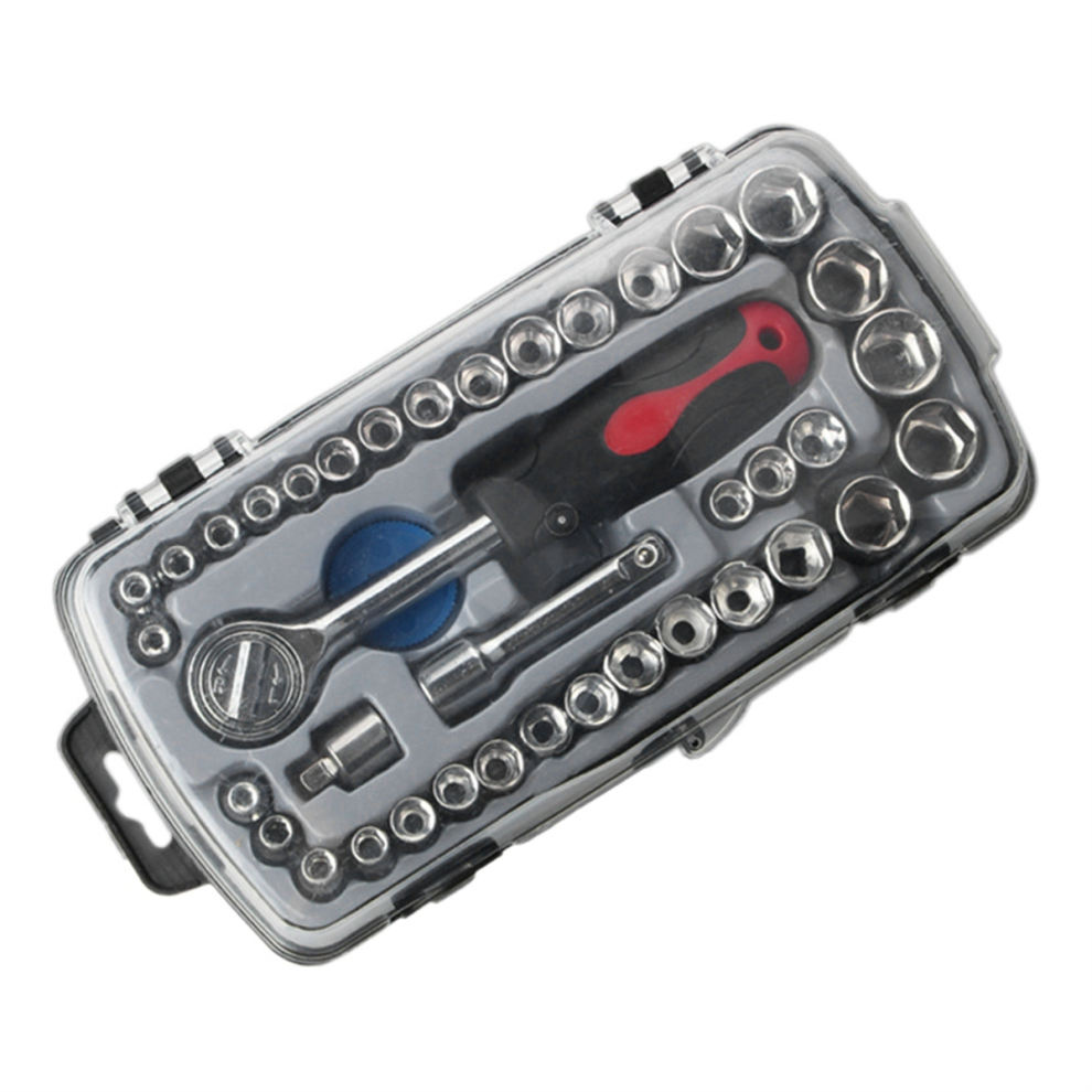 Photos - Tool Kit Jojomino 40-Piece Socket Combination Set Wrench Auto Repair Tools Household Hardware 