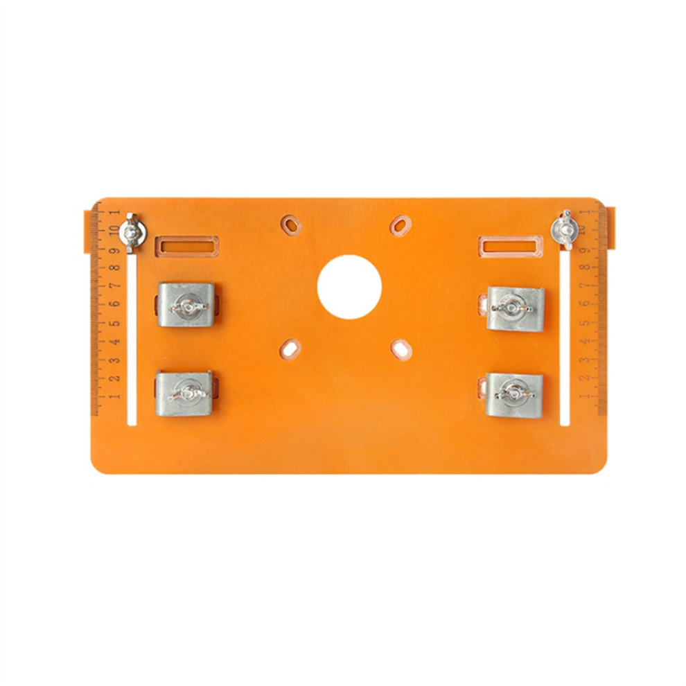 Circular Saw Guide Rail Bottom Plate Adjustable Cutting Machine Bakelite Base Woodworking Accessories-A 4852431768952