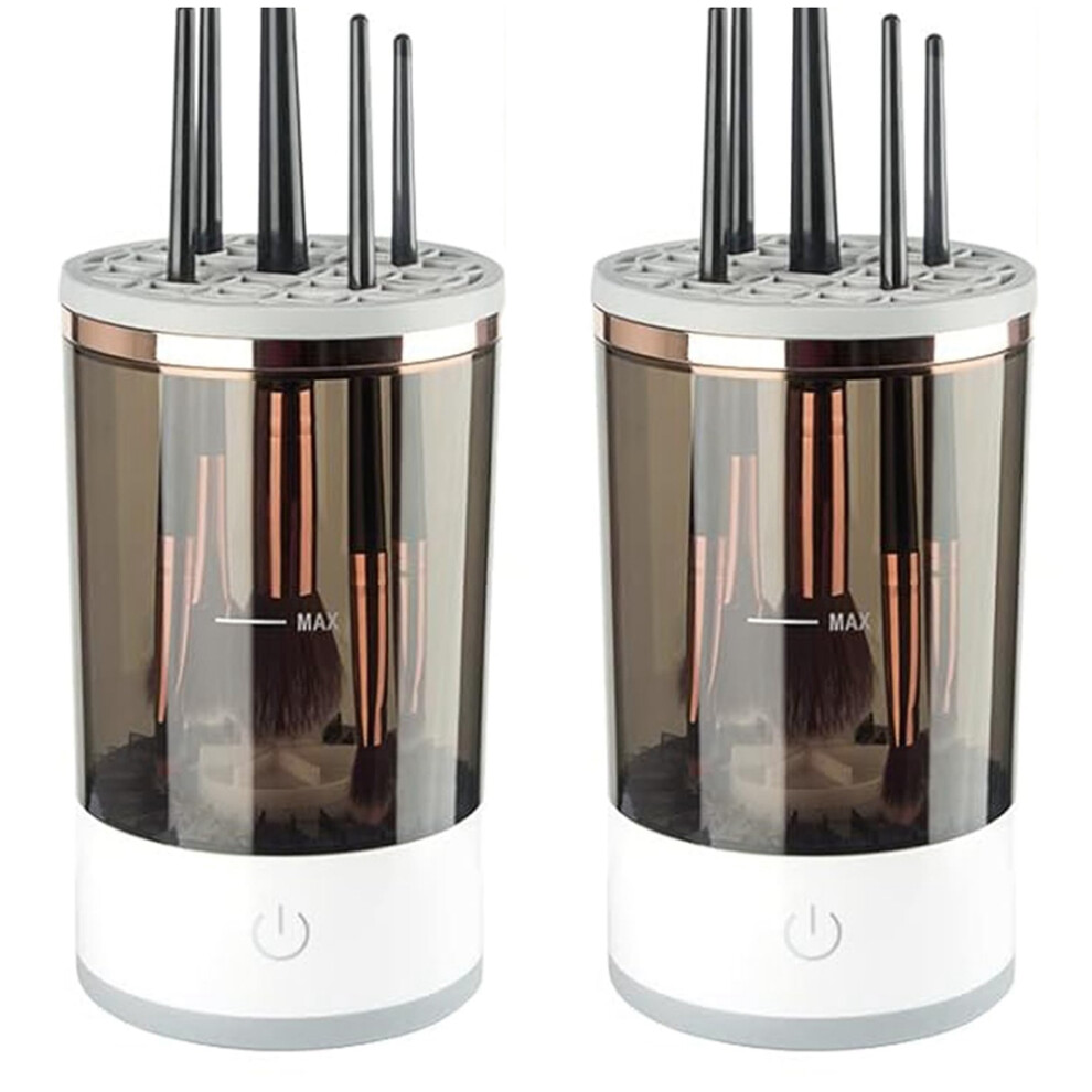 Limpiador EléCtrico De Brochas De Maquillaje, Herramientas CosméTicas AutomáTicas Para Brochas De Belleza De Todos Los TamañOs.-image