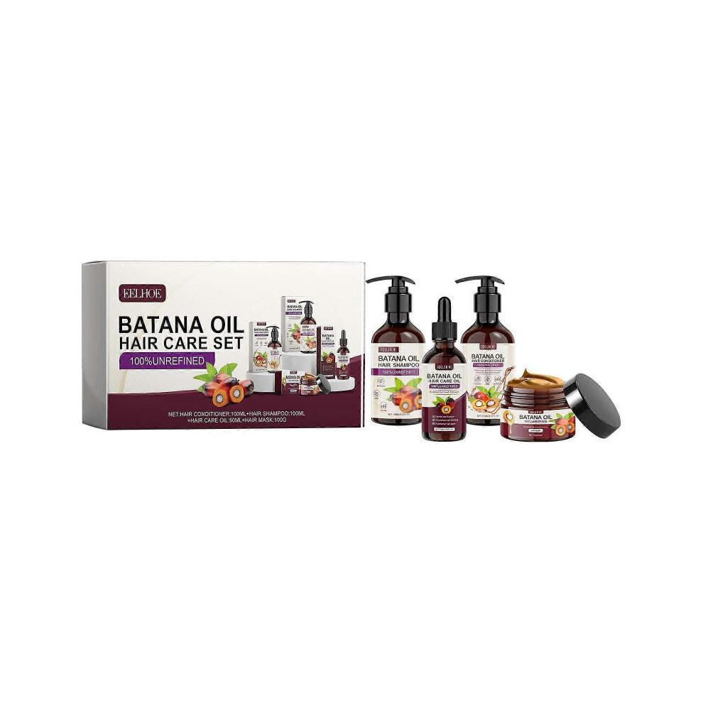 (Hair Care Set) Eelhoe Batana Oil Plump Hair Care Set Hair Care Nourishing Hair Soft Hair Care