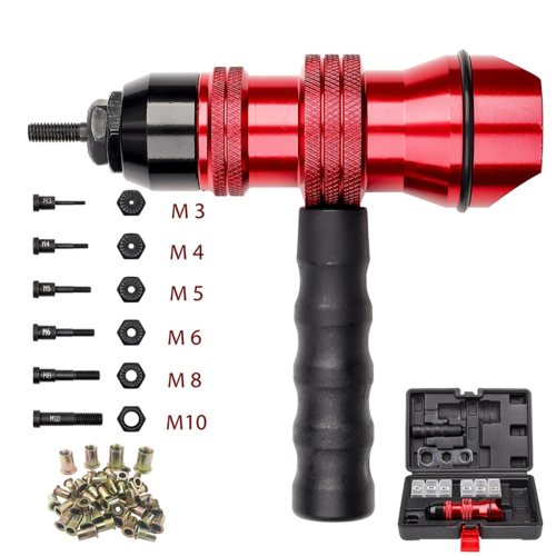 Adaptateur d'écrou pour riveteuse électrique M3 M5 M6 M8 M10 Riveteuse manuelle 1