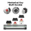 3 Keys Macro Programming Mini Keyboard for Photoshop Gaming Hotswap Keypad Copy Paste Macropad Black Type A 3