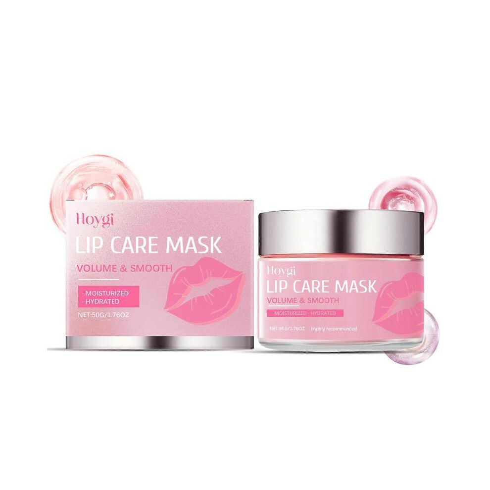 Hoygi Lip Sleeping Mask Cleansing Ceramic Moisturizing Dry Lip Care Hydrating Moisturizing Sleeping Lip Mask