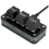 3 Keys Macro Programming Mini Keyboard for Photoshop Gaming Hotswap Keypad Copy Paste Macropad Black Type A 7