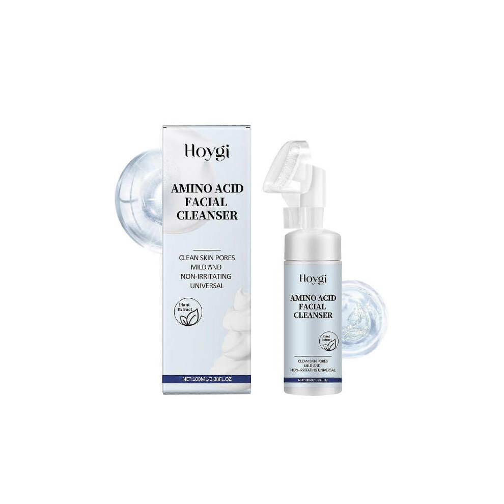 Hoygi Gentle Foam Cleanser Cleansing Facial Skin Moisturizing Hydrating Oil Control Refreshing Moisturizing Facial Cleanser