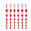 Red 30cm Bird Repellent Reflex Startle Stick - Decorative Rotating Control Keep Birds Away 5