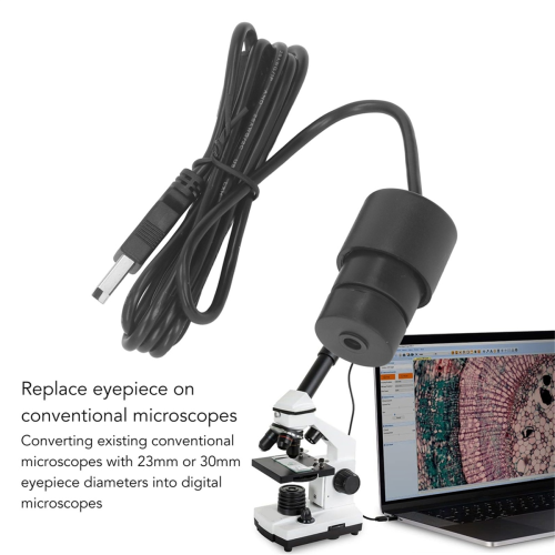 Electronic Eyepiece 2MP Digital USB Microscope Camera Imager for Science Education Classroom 1