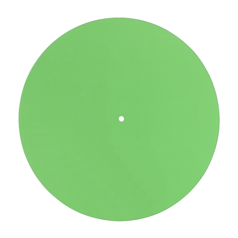 Acrylic Turntable Mat Reduce Static Dust Noise Replacement Record Platter Slipmat For 12 Inch Player Green 4852431776940
