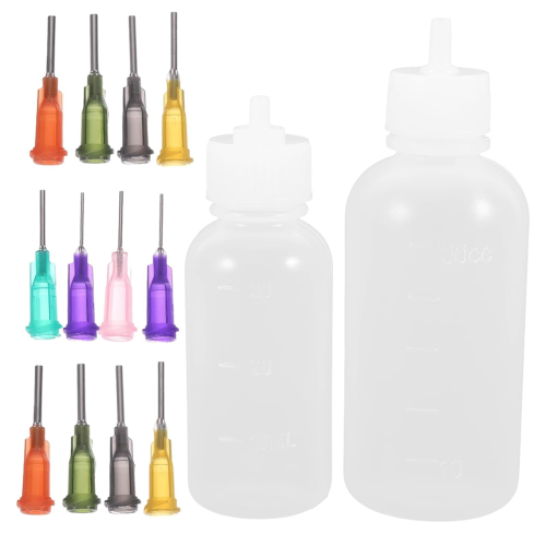 1 Set Customized Plastic Bottle Tool Slip Trailer Ceramic Glaze Rubber Stopper for Pottery