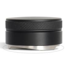 Adatto per portafiltro da 58 mm, distributore di caffè espresso, strumento/livellatore, 3 pendenze angolate, pressino regolabile