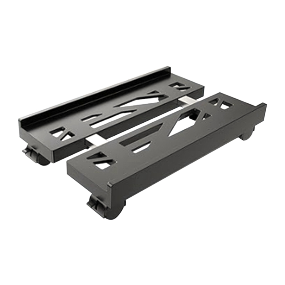 Adjustable Mobile Cpu Stand, Ventilated Computer Tower Stand Pc With 4 Caster Wheels, Under Desk Holder 4852431780459