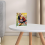 Acrylic Picture Frame 4x6 Inches, 4 Pack Plastic Frames Holder Standing,Double Sided Desktop Display 8