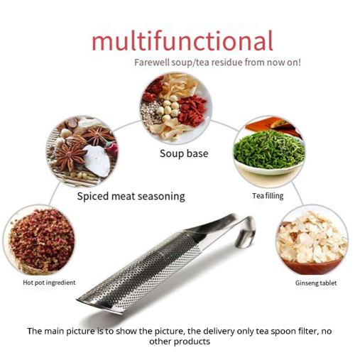 Kitchen Accessories New Tea Strainer Amazing Stainless Steel Infuser Design Stand Tools Teaspoon Filter 2