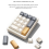 17 Keys Type C Wired Number Pad Mechanical Numeric Keypad Numpad Gaming Mini Keyboard Programming Keypads Red Axis 9