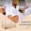 Book Press, Kits,Bookbinding Supplies, Kit for Beginners Bone Folder Tool DIY 7.9x11.6 Inch 6