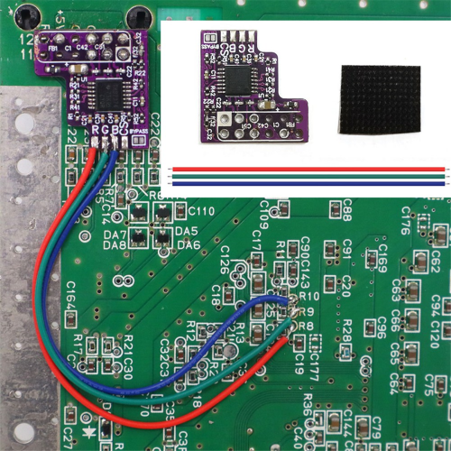 Kit MOD per PCB RGB N64 per console NTSC 2