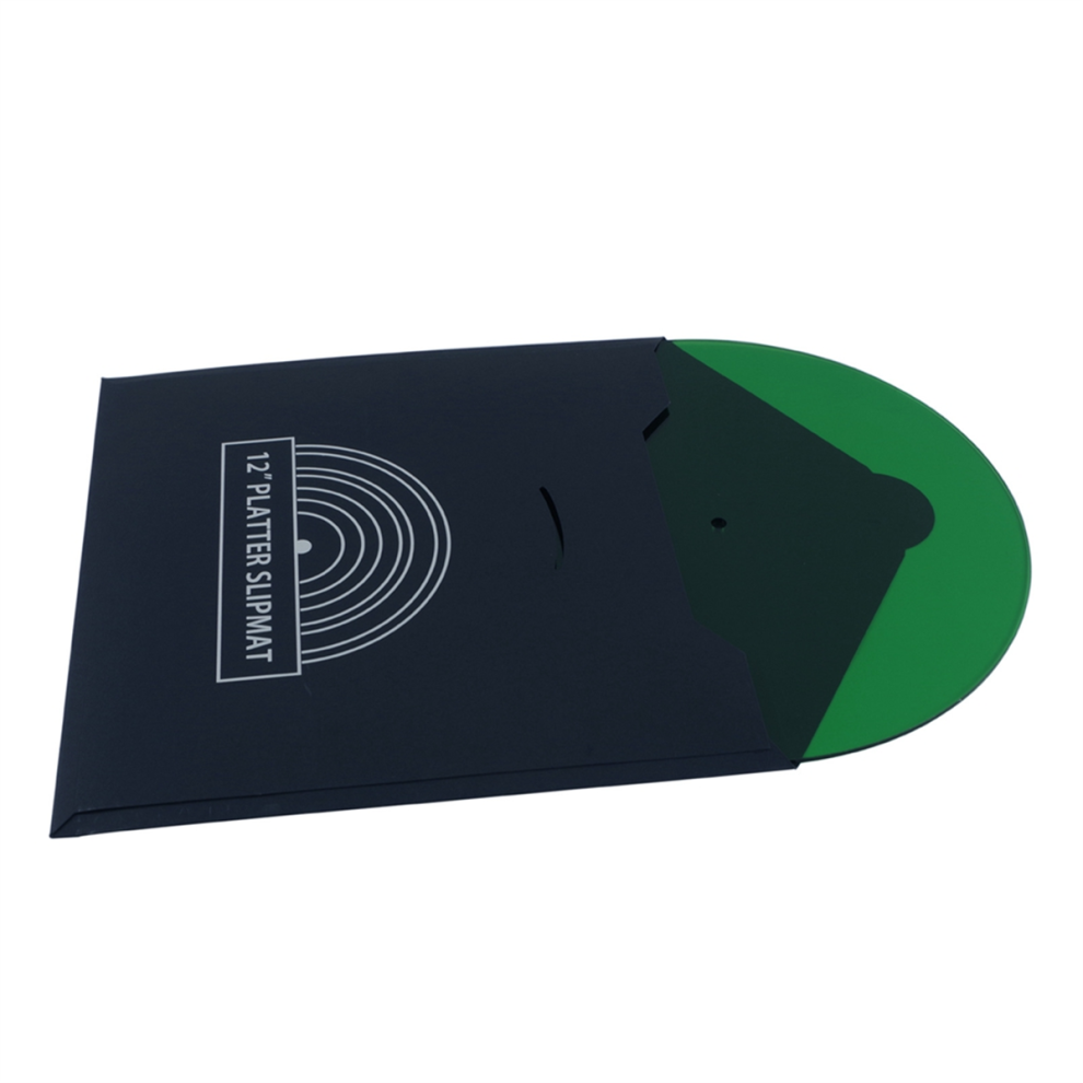 Acrylic Vinyl Record Mat Turntable Anti-Static Protective Anti-Noise Reduce Vibration Green 4852431782217