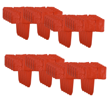 40 peças de suporte para plantas de imitação de pedra para cerca de jardim, borda decorativa para paisagem externa, B